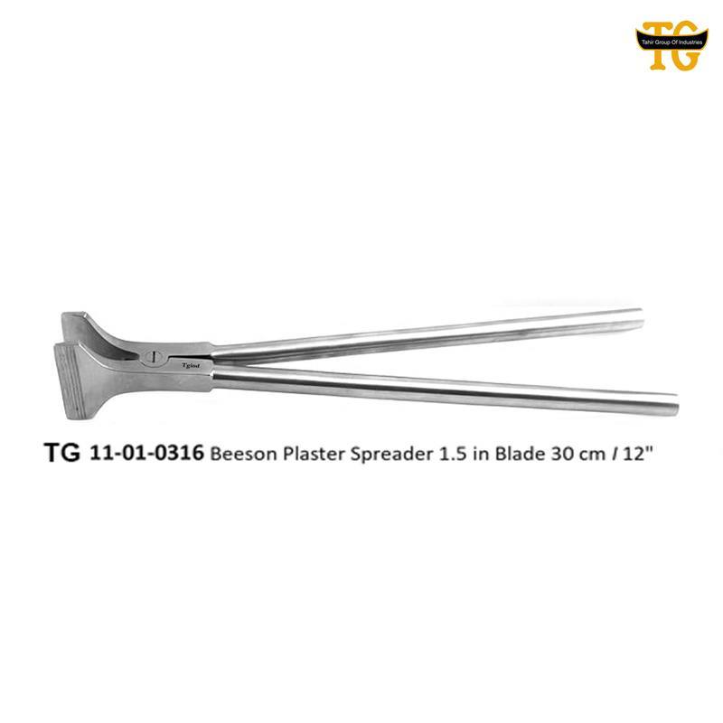 Beeson Plaster Spreader, orthopedic instruments, TGI's own catalog photograph