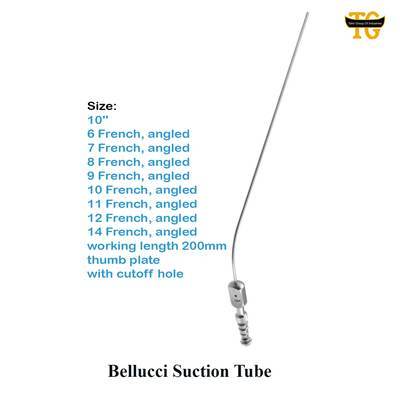 Bellucci Suction Tube, surgical instruments, TGI's own catalog photograph