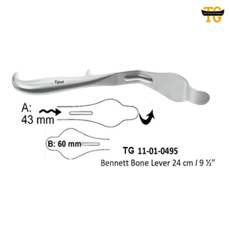Bennett Bone Lever, orthopedic instruments, TGI's own catalog photograph
