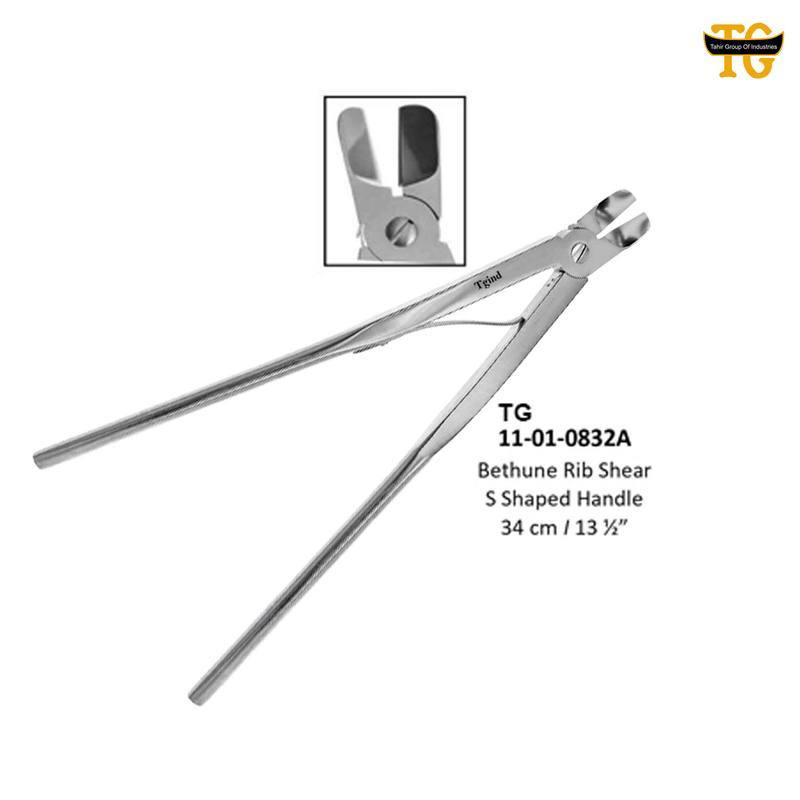 Bethune Rib Shear, orthopedic instruments, TGI's own catalog photograph