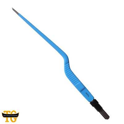 Bipolar Forceps Curved, electrosurgical instruments, TGI's own catalog photograph