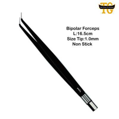 Bipolar Forceps Straight, electrosurgical instruments, TGI's own catalog photograph