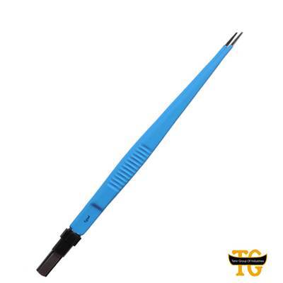 Bipolar Forceps Straight, electrosurgical instruments, TGI's own catalog photograph