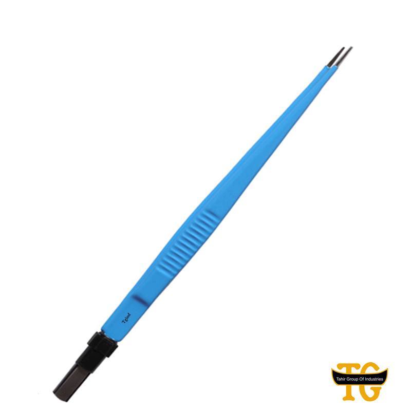 Bipolar Forceps Straight, electrosurgical instruments, TGI's own catalog photograph