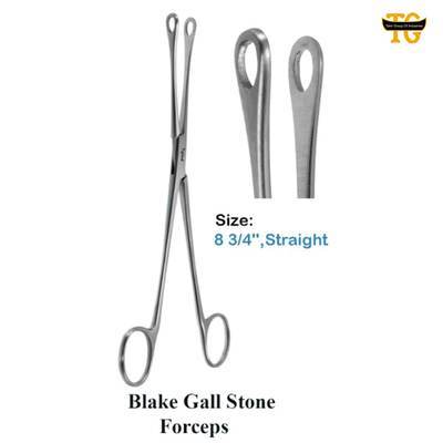 Blake Gall Stone Forceps, surgical instruments, TGI's own catalog photograph