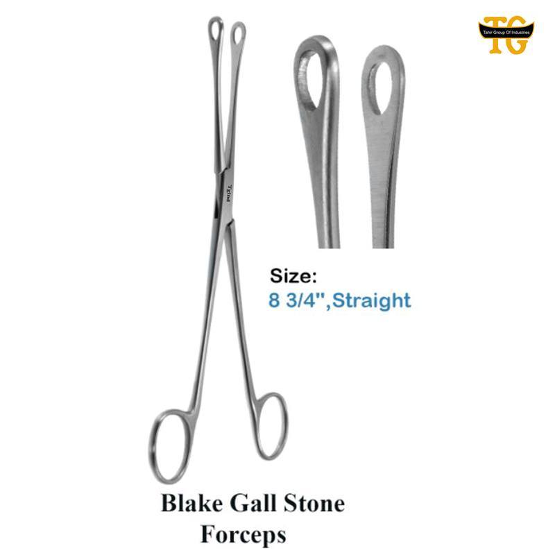 Blake Gall Stone Forceps, surgical instruments, TGI's own catalog photograph