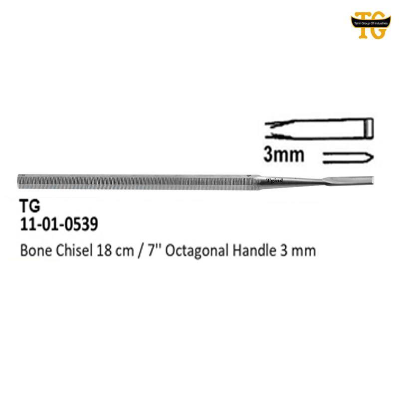Bone Chisel, orthopedic instruments, TGI's own catalog photograph