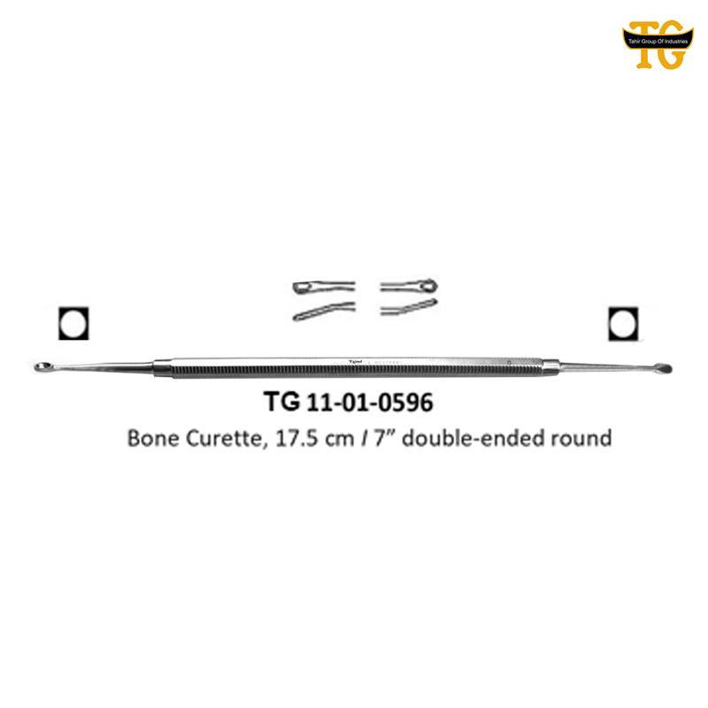 Bone Curette, orthopedic instruments, TGI's own catalog photograph