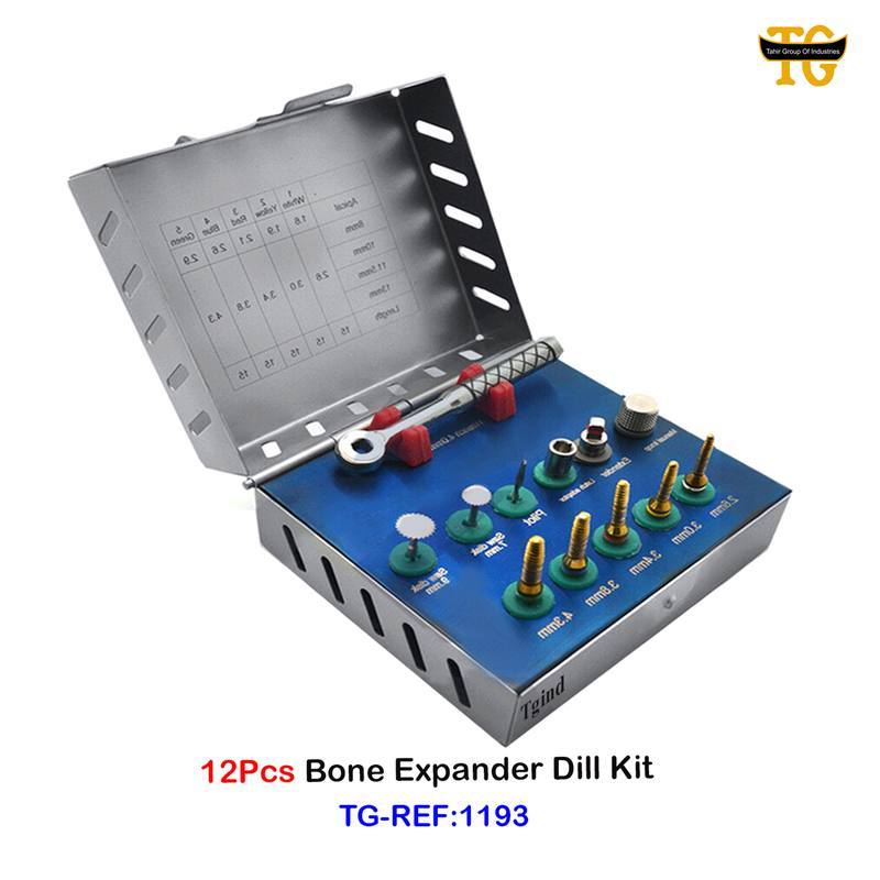 Bone Expander Dill Kit, dental instruments, TGI's own catalog photograph