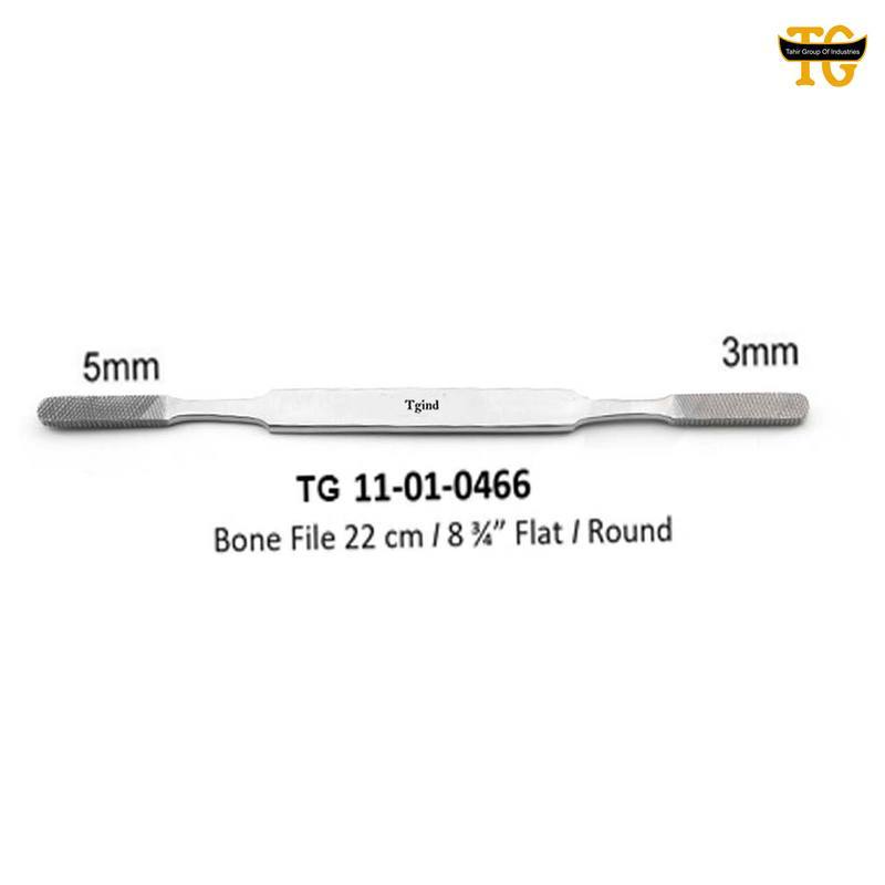 Bone File, orthopedic instruments, TGI's own catalog photograph