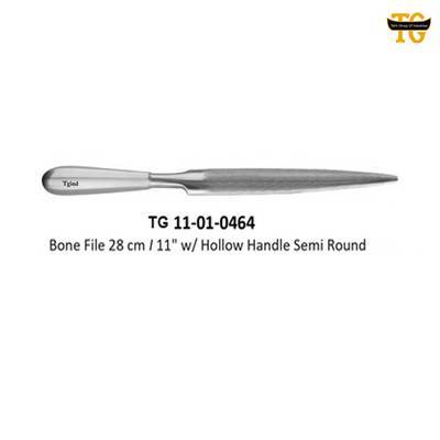 Bone File, orthopedic instruments, TGI's own catalog photograph