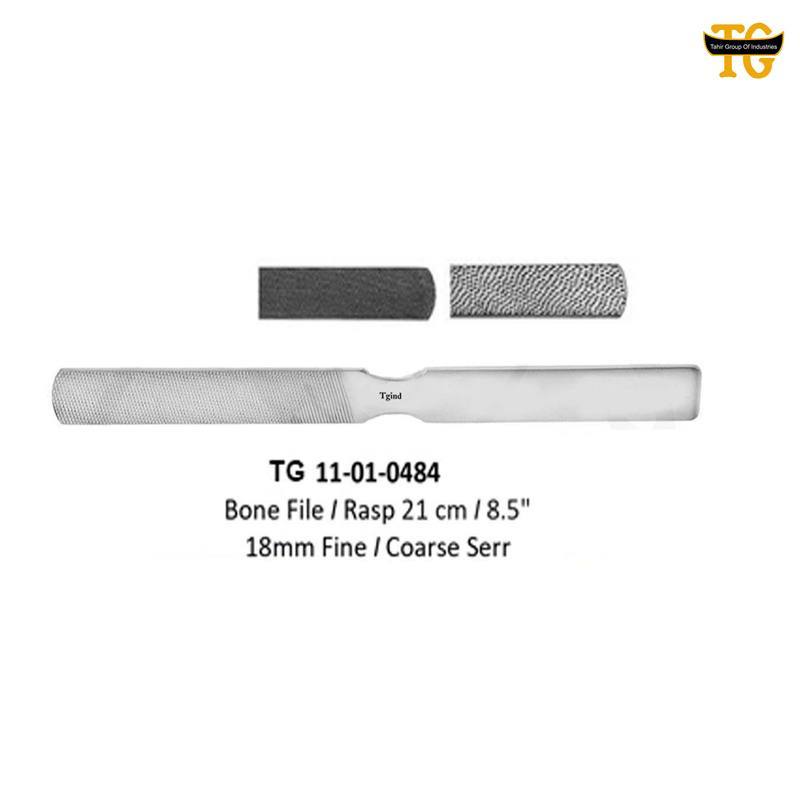 Bone File Rasp, orthopedic instruments, TGI's own catalog photograph