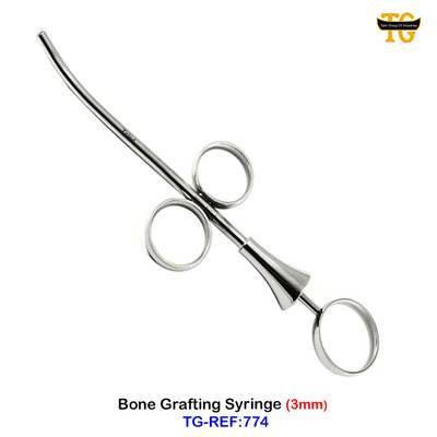 Bone Grafting Syringe, dental instruments, TGI's own catalog photograph