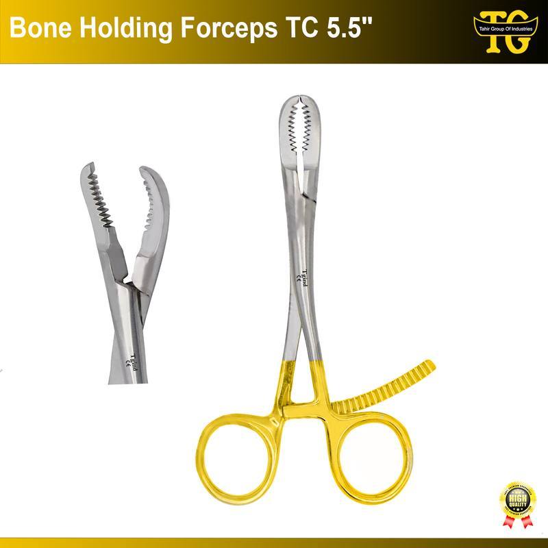 Bone Holding Forceps TC, orthopedic instruments, TGI's own catalog photograph