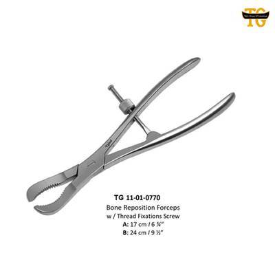 Bone Reposition Forceps, orthopedic instruments, TGI's own catalog photograph