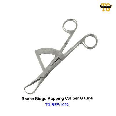 Boone Ridge Gauge, dental instruments, TGI's own catalog photograph