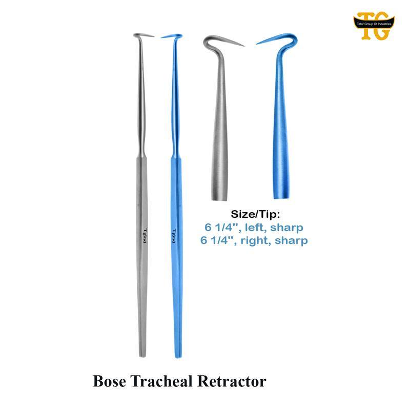 Bose Tracheal Retractor, surgical instruments, TGI's own catalog photograph
