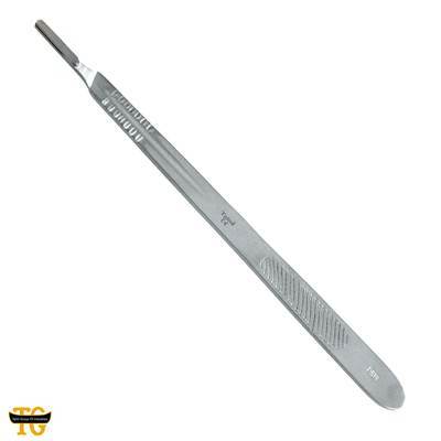 Bp Handle NO 4 Long Handle, gynecology instruments, TGI's own catalog photograph