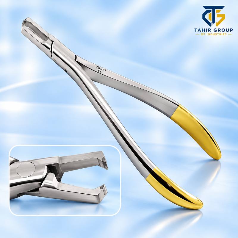 Bracket Remover Plier TC, Straight, dental instruments, TGI's own catalog photograph