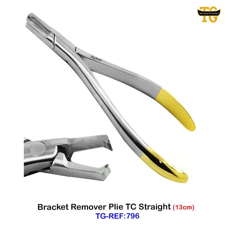 Bracket Remover Plie TC Straight, dental instruments, TGI's own catalog photograph
