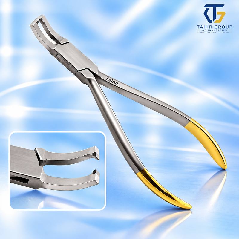 Bracket Remover Plier TC Curved, dental instruments, TGI's own catalog photograph