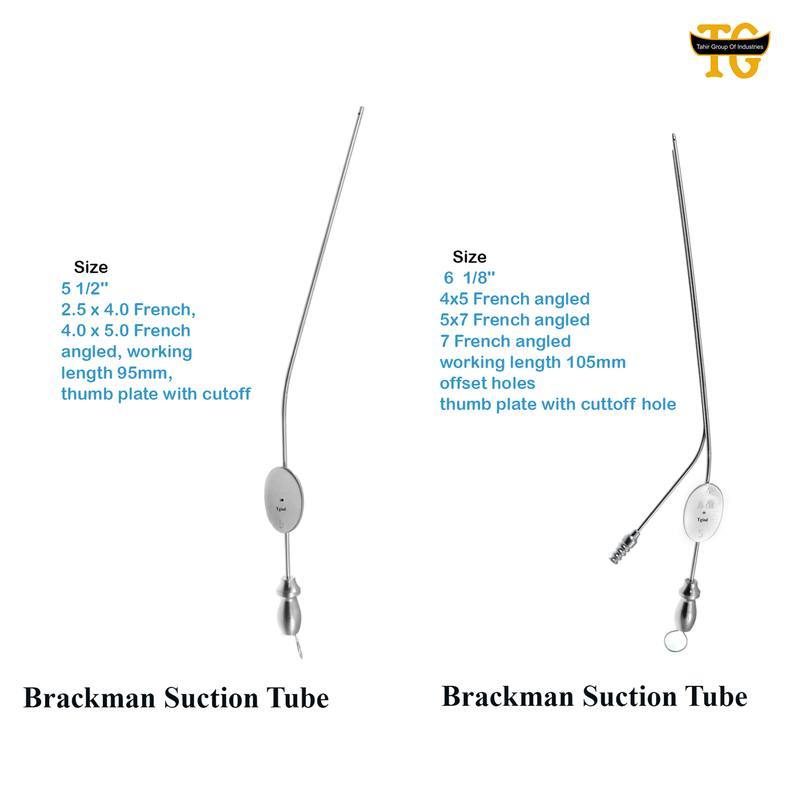 Brackman Suction Tube, surgical instruments, TGI's own catalog photograph