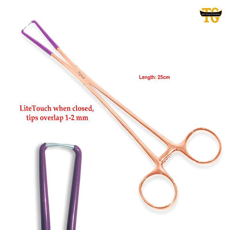 Braun Litetouch Tenaculum, gynecology instruments, TGI's own catalog photograph