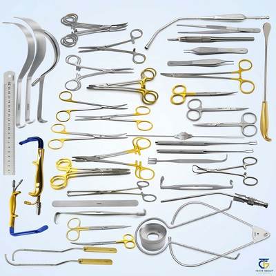 Breast Surgery Set, surgical instrument sets, TGI's own catalog photograph