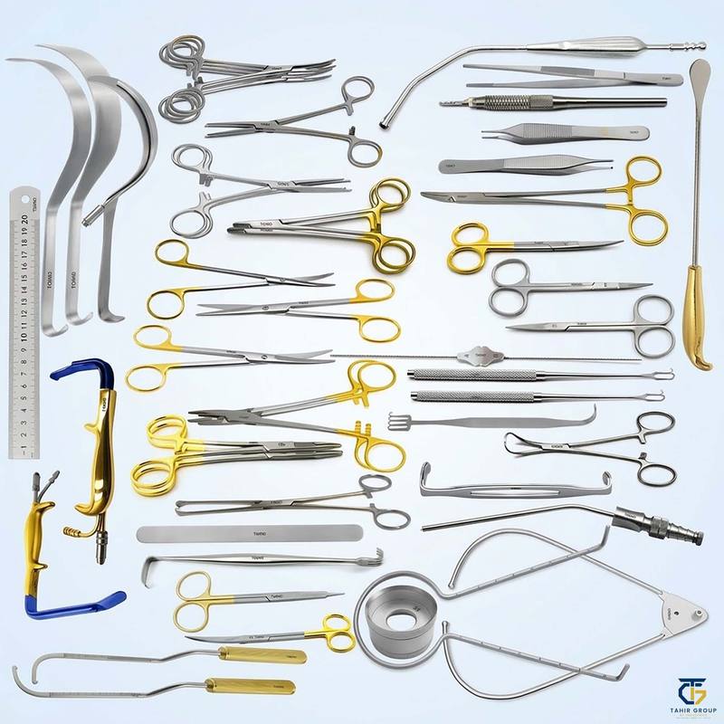 Breast Surgery Set, surgical instrument sets, TGI's own catalog photograph