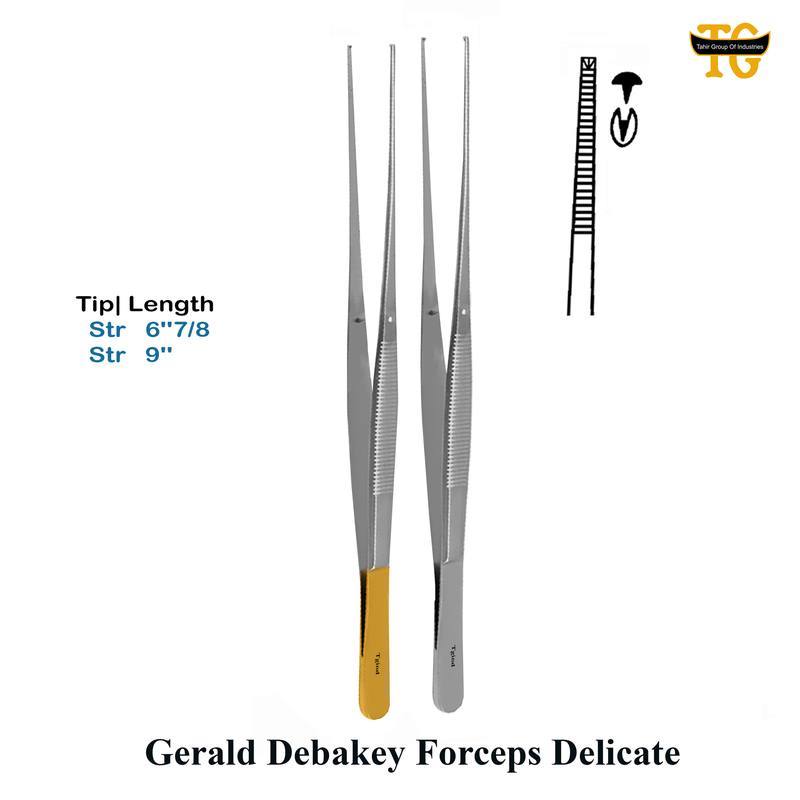 Brophy Delicate Forceps, surgical instruments, TGI's own catalog photograph