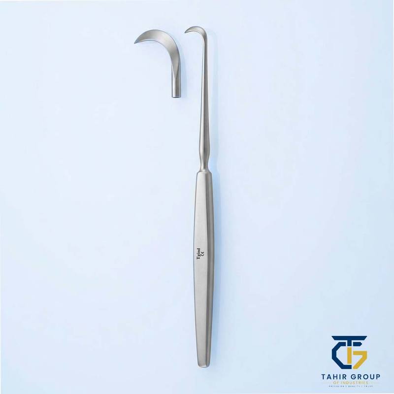 Brunings Tonsil Knife, ENT instruments, TGI's own catalog photograph