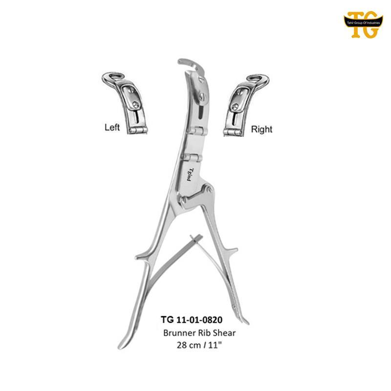 Brunner Rib Shear, orthopedic instruments, TGI's own catalog photograph