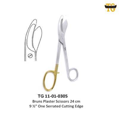 Bruns Plaster Scissors, TGI's own catalogue photograph