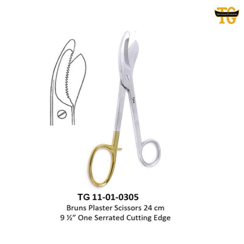 Bruns Plaster Scissors, TGI's own catalog photograph