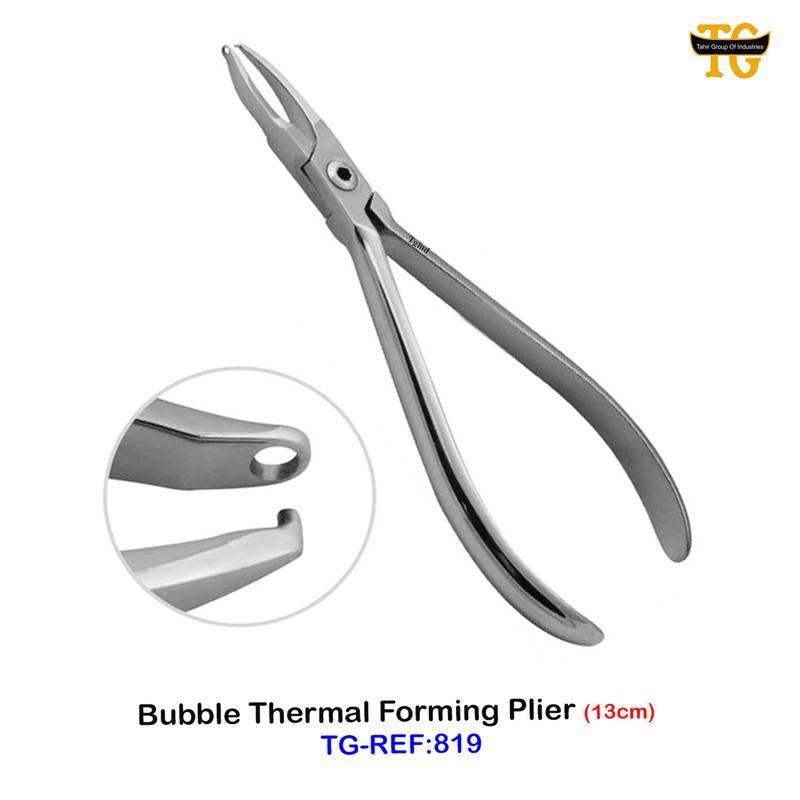 Bubble Thermal Forming Plier, dental instruments, TGI's own catalog photograph