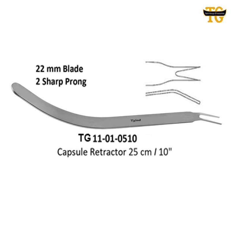 Capsule Retractor, orthopedic instruments, TGI's own catalog photograph