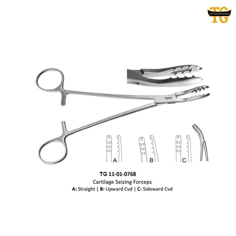 Cartilage Seizing Forceps, orthopedic instruments, TGI's own catalog photograph