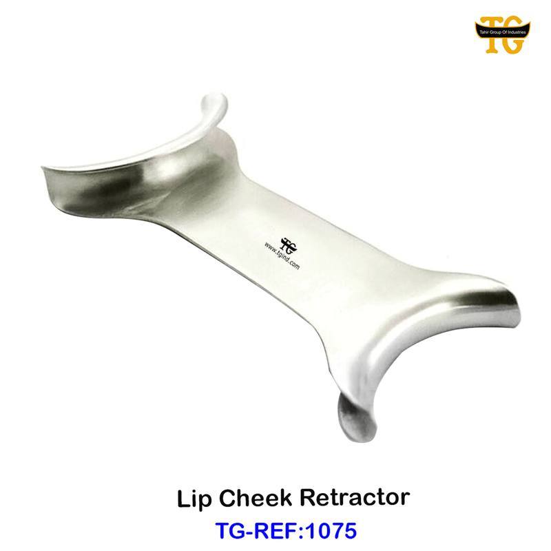 Cheek Retractor, dental instruments, TGI's own catalog photograph