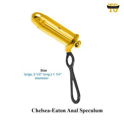 Chelsea Anal Speculum, surgical instruments, TGI's own catalog photograph