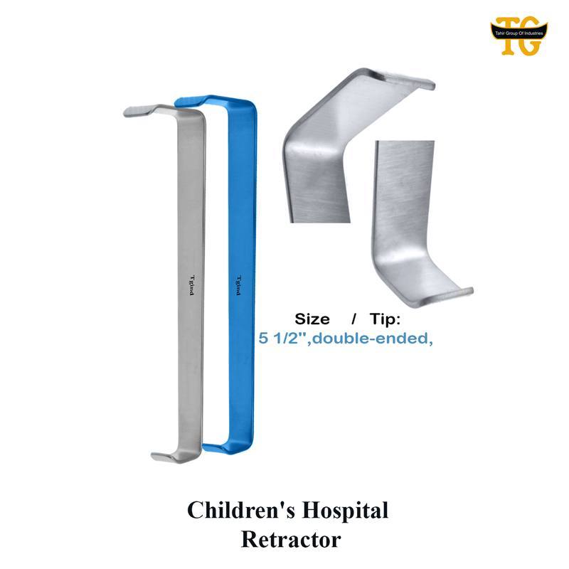 Children's Hospital Retractor, surgical instruments, TGI's own catalog photograph