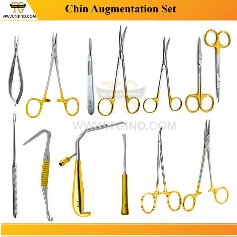 Chin Augmentation Set, orthopedic instruments, TGI's own catalog photograph