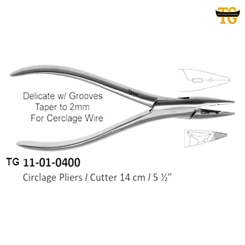 Cerclage Plier, orthopedic instruments, TGI's own catalog photograph