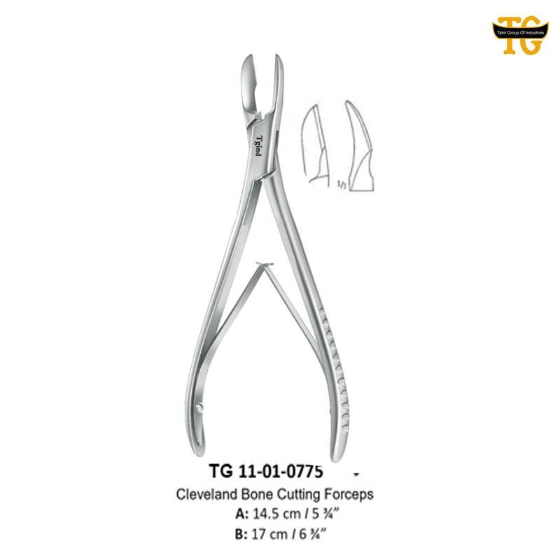 Cleveland Bone Cutting Forceps, orthopedic instruments, TGI's own catalog photograph