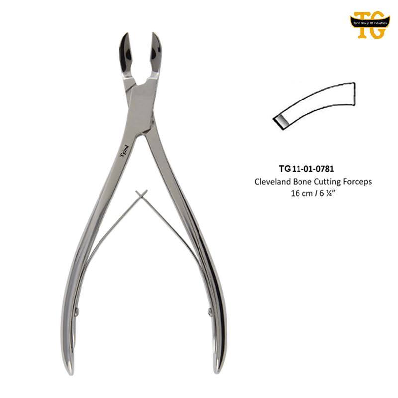 Cleveland Bone Cutting Forceps, orthopedic instruments, TGI's own catalog photograph
