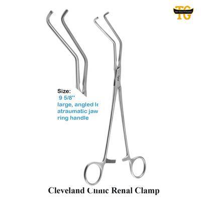 Cleveland Clamp, surgical instruments, TGI's own catalog photograph