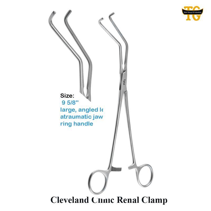 Cleveland Clamp, surgical instruments, TGI's own catalog photograph
