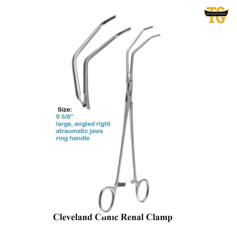 Cleveland Clamp, surgical instruments, TGI's own catalog photograph