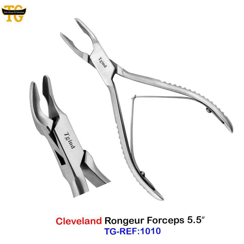 Cleveland Rongeur Forceps, dental instruments, TGI's own catalog photograph