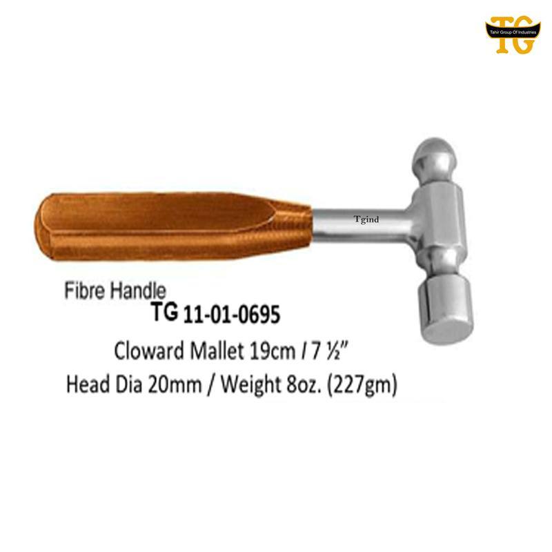 Cloward Mallet, orthopedic instruments, TGI's own catalog photograph