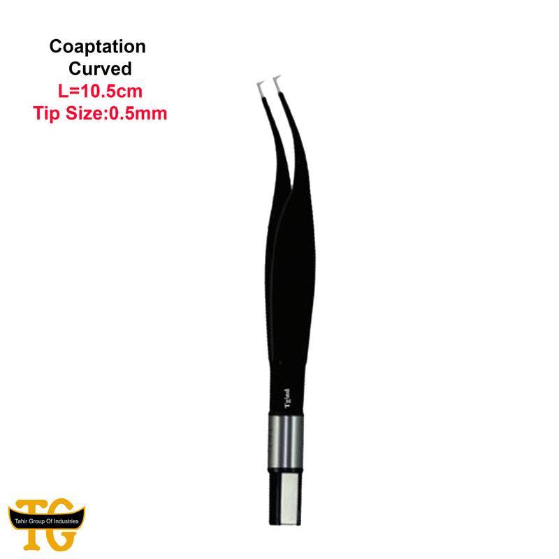 Coaptation Forceps, electrosurgical instruments, TGI's own catalog photograph